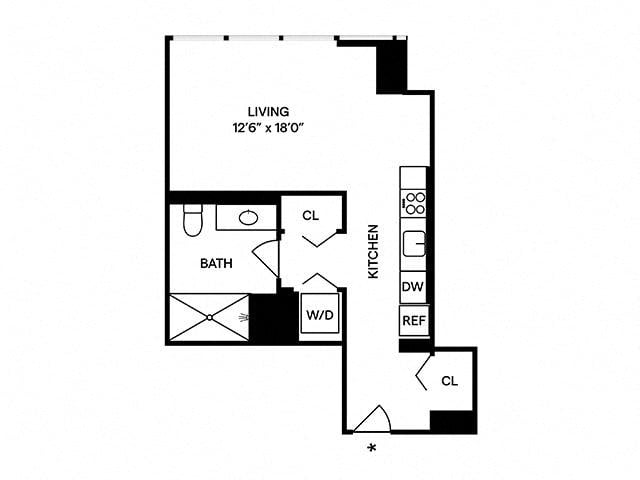 Deluxe Loft floor plan